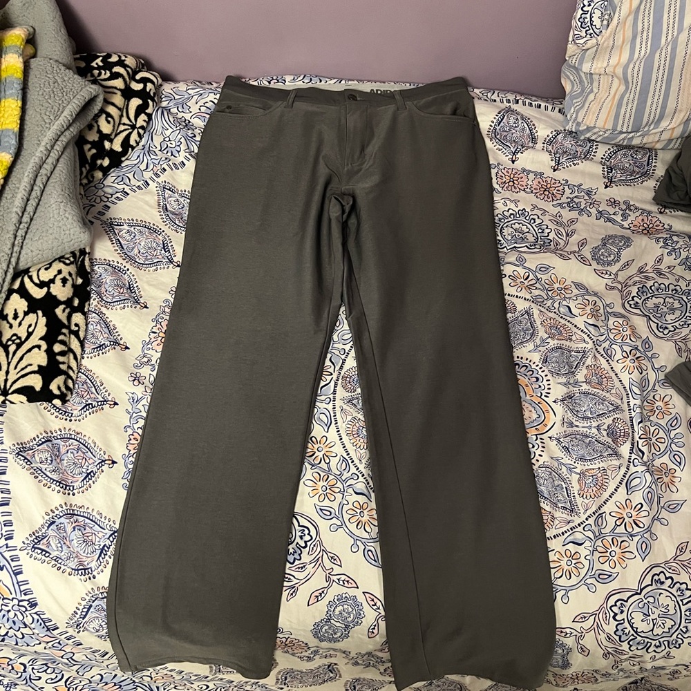 Adidas Golf Pants Size 34x34 Grey